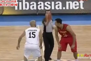 扛着球队走！易建联11年vs约旦25分16板6帽统治比赛！